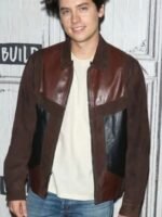 Five Feet Apart Cole Sprouse Brown Leather Jacket
