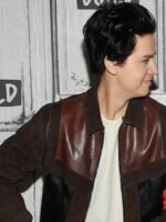 Five Feet Apart Cole Sprouse Brown Leather Jacket
