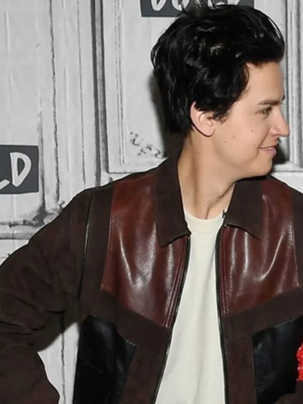 Five Feet Apart Cole Sprouse Brown Leather Jacket