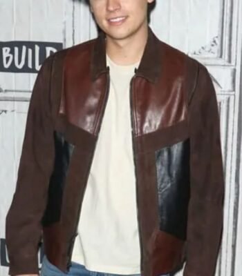Five Feet Apart Cole Sprouse Brown Leather Jacket