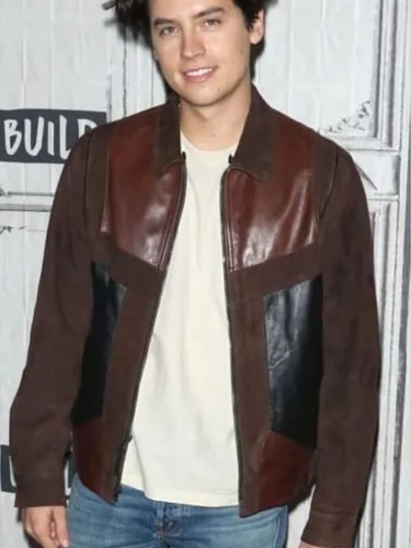 Five Feet Apart Cole Sprouse Brown Leather Jacket