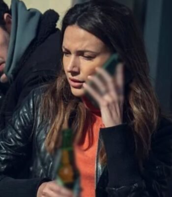 Fool Me Once 2024 Maya Stern Black Quilted Jacket