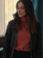 Fool Me Once 2024 Maya Stern Black Quilted Jacket