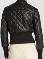 Fool Me Once 2024 Maya Stern Black Quilted Jacket