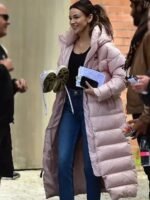 Fool Me Once 2024 Maya Stern Pink Puffer Long Coat