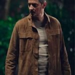 Fool Me Once Richard Armitage Brown Suede Jacket