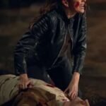Fool Me Once S01 Michelle Keegan Black Leather Jacket