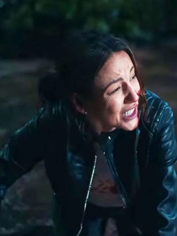 Fool Me Once S01 Michelle Keegan Black Leather Jacket