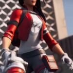 Fortnite Chapter 2 Remedy Red Cropped Jacket