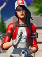 Fortnite Chapter 2 Remedy Red Cropped Jacket