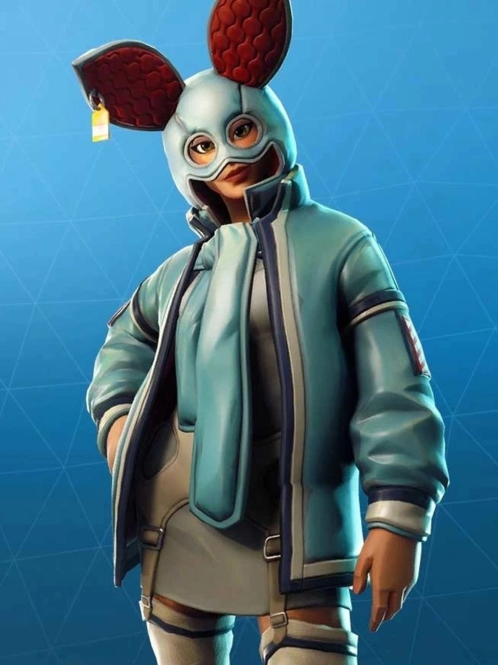 Fortnite Flapjackie Blue Gaming Leather Jacket Fortnite Flapjackie Blue Gaming Leather Jacket