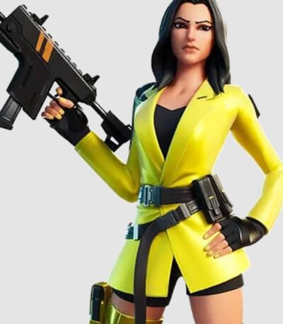Fortnite Shade Cropped Yellow Jacket