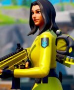 Fortnite Shade Cropped Yellow Jacket