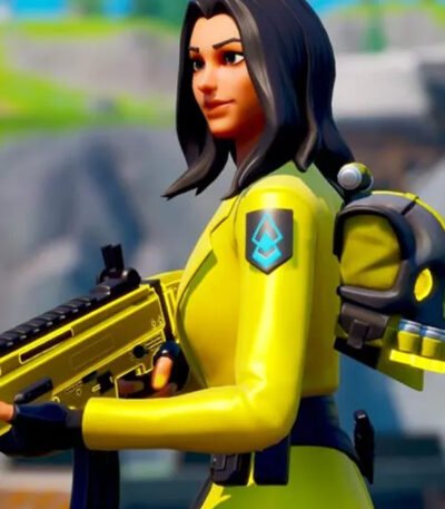 Fortnite Shade Cropped Yellow Jacket