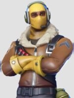 Fortnite Video Game Raptor Leather Jacket