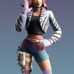 Fortnite Wilde Black and White Jacket