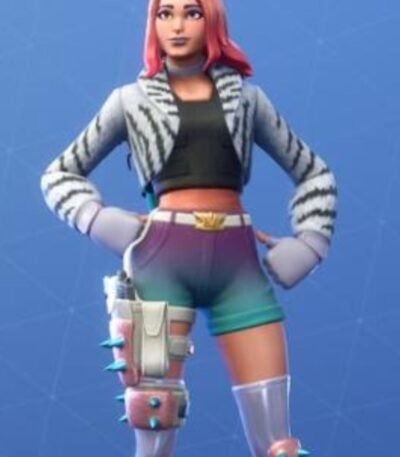 Fortnite Wilde Black and White Jacket