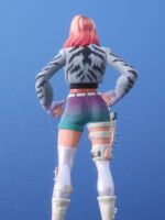 Fortnite Wilde Black and White Jacket