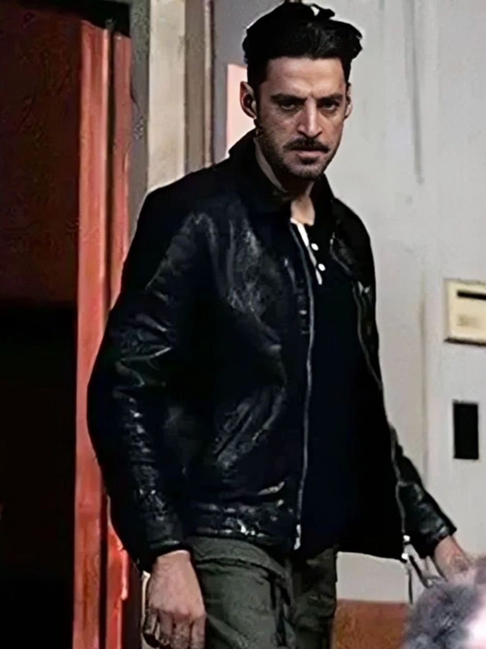 Found 2023 Dhan Rana Black Leather Jacket Found 2023 Dhan Rana Black Leather Jacket