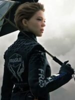 Fragile Express Death Stranding Black Leather Jacket