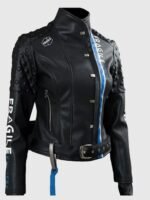 Fragile Express Death Stranding Black Leather Jacket