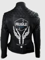 Fragile Express Death Stranding Black Leather Jacket