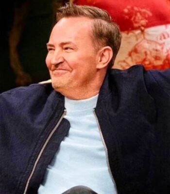 Friends The Reunion Matthew Perry Blue Jacket