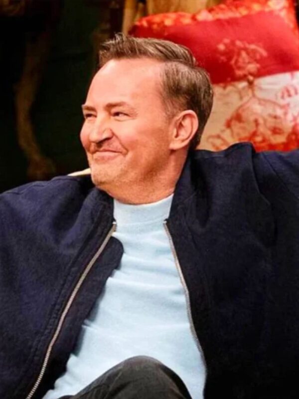 Friends The Reunion Matthew Perry Blue Jacket