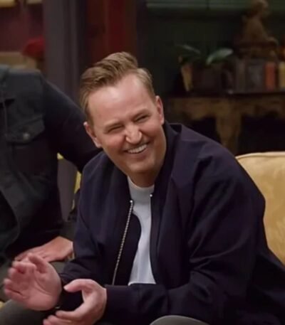 Friends The Reunion Matthew Perry Blue Jacket