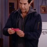 Friends The Reunion Ross Geller Blue Bomber Jacket
