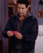 Friends The Reunion Ross Geller Blue Bomber Jacket
