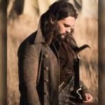 Frontier Declan Harp Black Leather Coat