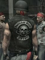 GTA 4 Angels Of Death Liberty Black Leather Vest