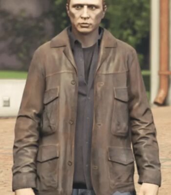 GTA 5 Michael Brown Leather Jacket