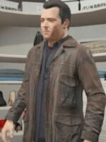 GTA 5 Michael Brown Leather Jacket