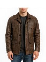 GTA 5 Michael Brown Leather Jacket