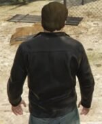 GTA 5 Michael Townley Black Leather Jacket