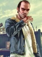 GTA 5 Trevor Philips Blue Denim Jean Jacket