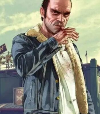 GTA 5 Trevor Philips Blue Denim Jean Jacket