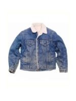 GTA 5 Trevor Philips Blue Denim Jean Jacket - Image 4