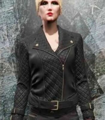 GTA 6 Female Protagonist Biker Leather Jacket