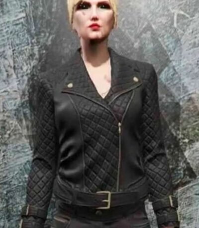 GTA 6 Female Protagonist Biker Leather Jacket