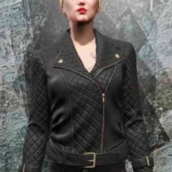 GTA 6 Female Protagonist Biker Leather Jacket