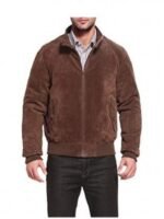 GTA IV Niko Bellic Brown Leather Bomber Jacket
