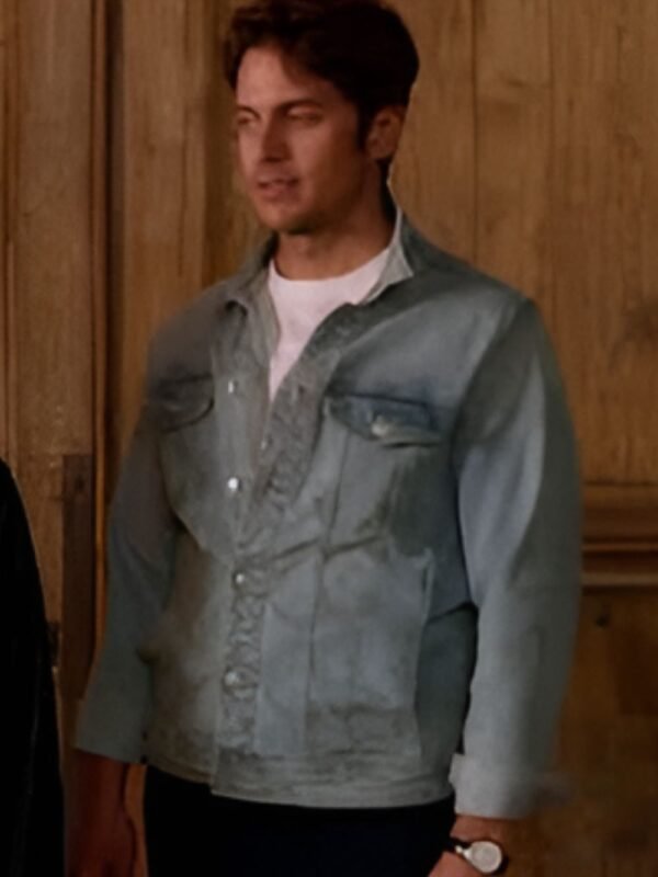 Gabriel Emily in Paris Blue Denim Jacket