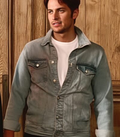Gabriel Emily in Paris Blue Denim Jacket
