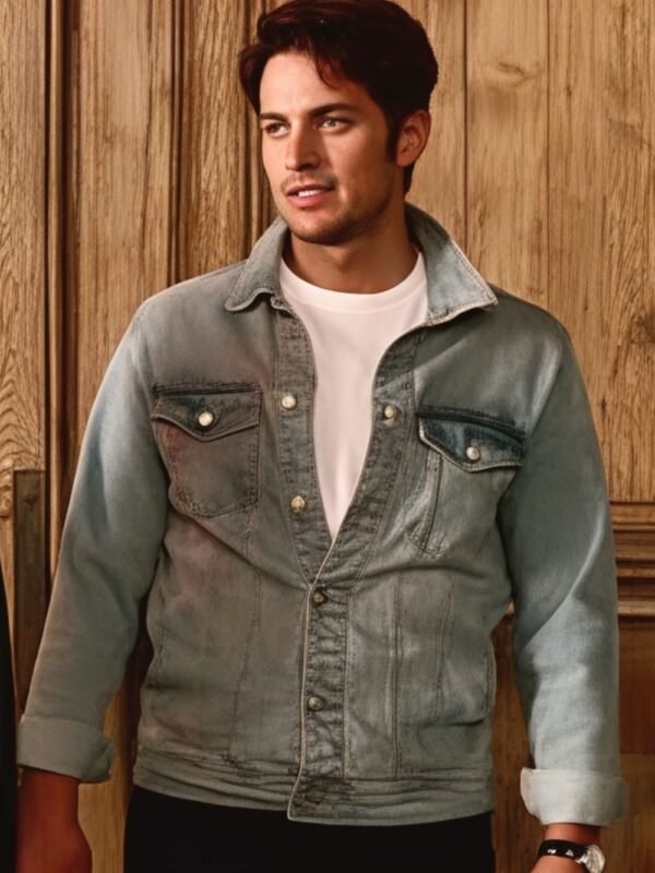 Gabriel Emily in Paris Blue Denim Jacket
