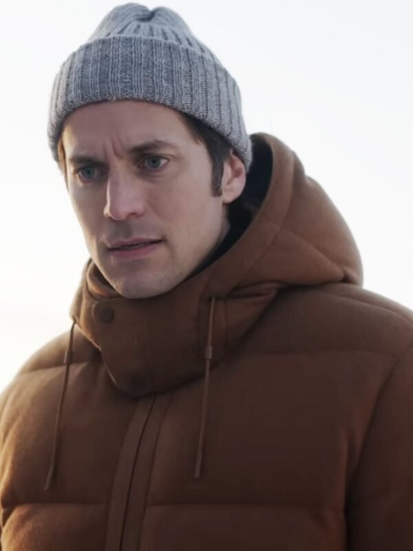 Gabriel Emily in Paris S04 Brown Puffer Jacket