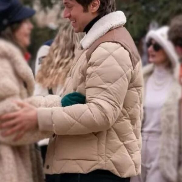 Gabriel Emily in Paris Season 04 Quilted Jacket