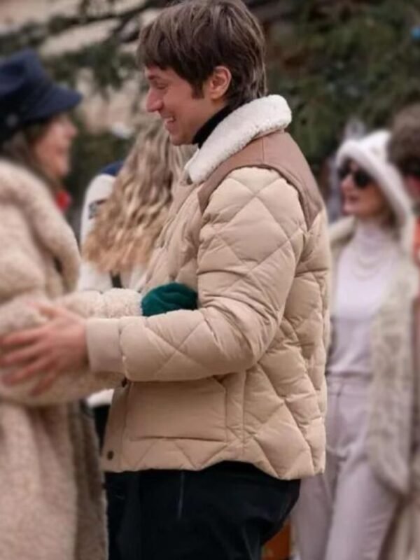 Gabriel Emily in Paris Season 04 Quilted Jacket